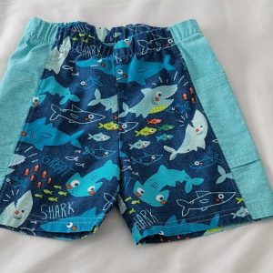 Baja Happy Sharks Shorts size 3