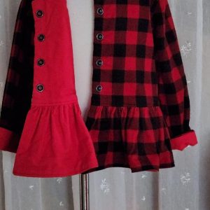 Tilly in Red Plaid size 6