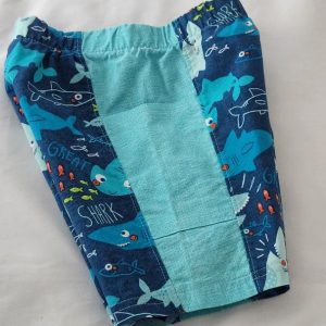 Baja Happy Sharks Shorts size 2