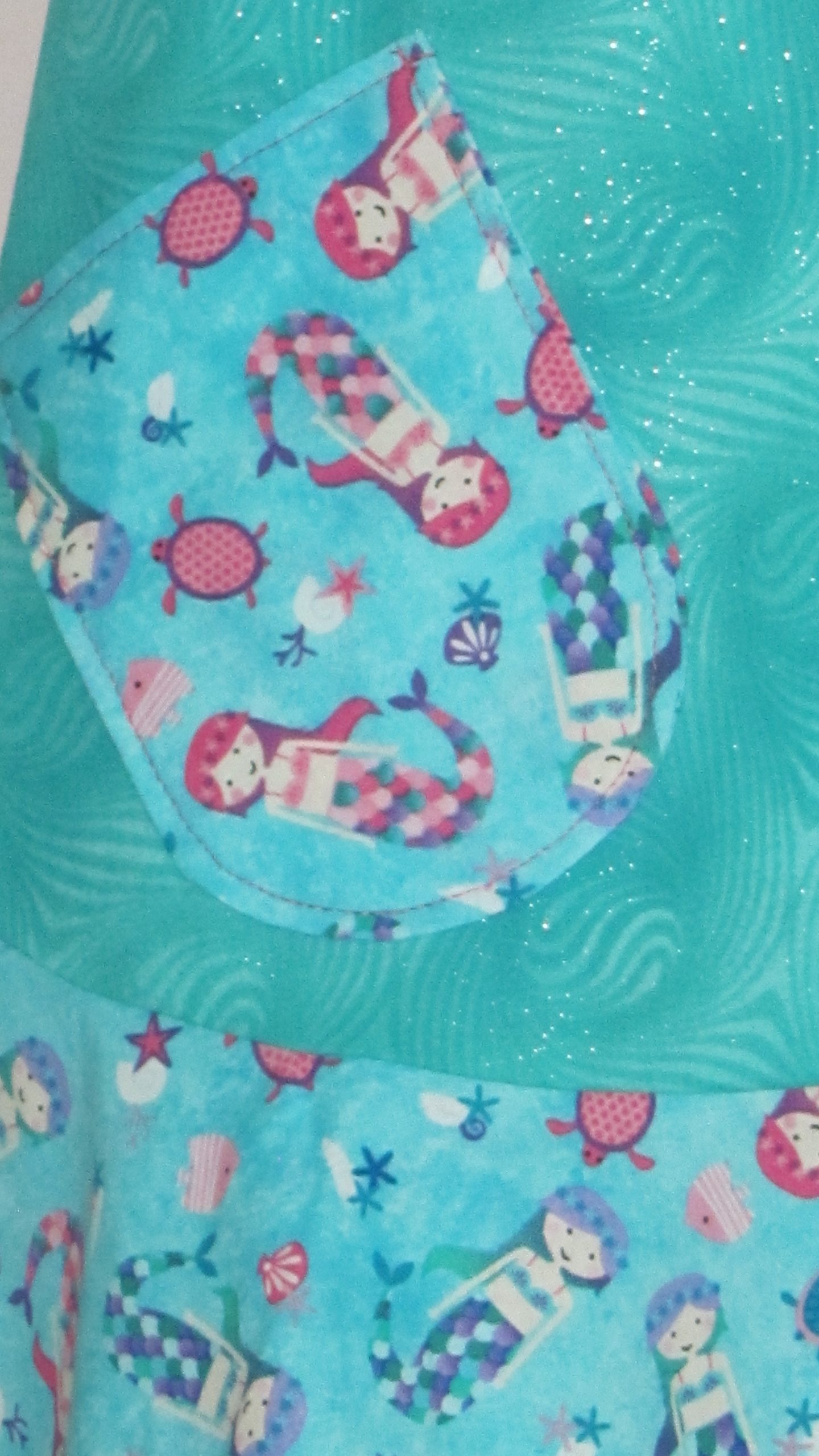 mermaids turtles pocket