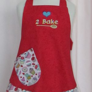 Small Fancy Mini cupcakes apron