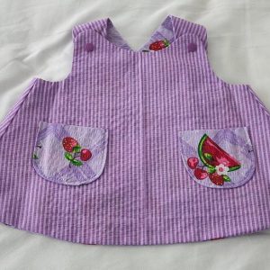 Reversible Strawberries/ Watermelon W/hat