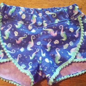 Lilly Seahorses Shorts & Tee