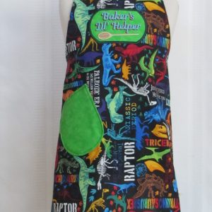 Small Chef Dinosaur Colors apron