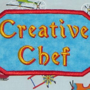 Large Chef Planes & Helicopters apron