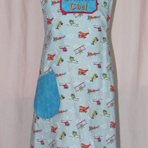 Large Chef Planes & Helicopters apron