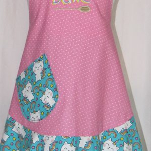 Medium Fancy Unicorn Cat apron